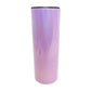 20 oz Sublimation Straight Rainbow Halo Holographic Glitter, Variety of Colors
