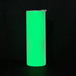 20oz Sublimation Blank Tumbler GLOW in the Dark - Blue, Green, or Purple