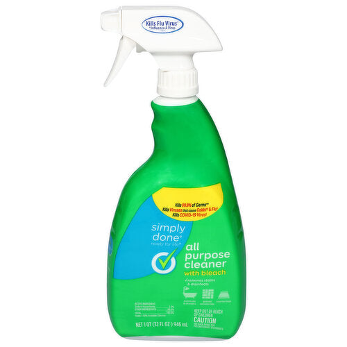 Simply Done All Purpose Cleaner with Bleach