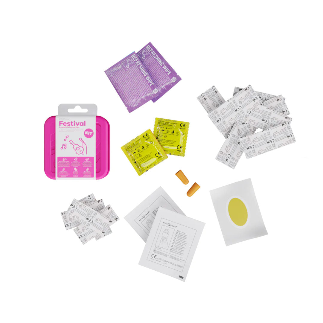 POPme Festival Essentials Kit For Parties, 4/Carton