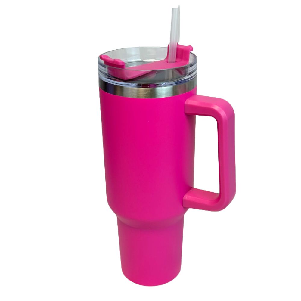 40 oz Laser Etch Tumbler with Handle