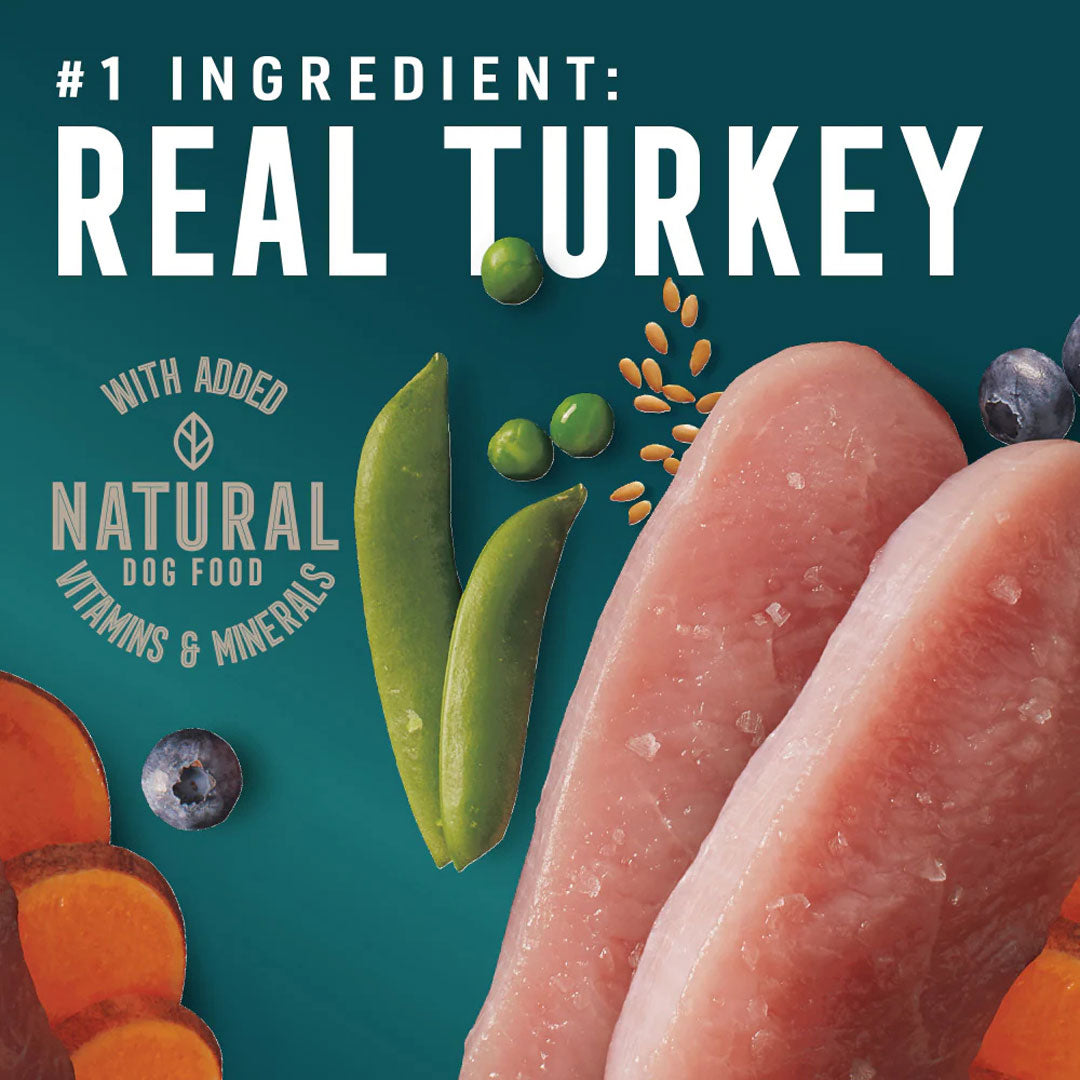 Abound Dog Food Turkey & Sweet Potato Dinner (SOLD BY CASE) 12 / Carton