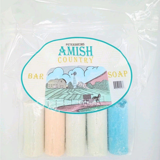 PeterSheims  Amish Country  Bar Soap 5 oz, 5 Count