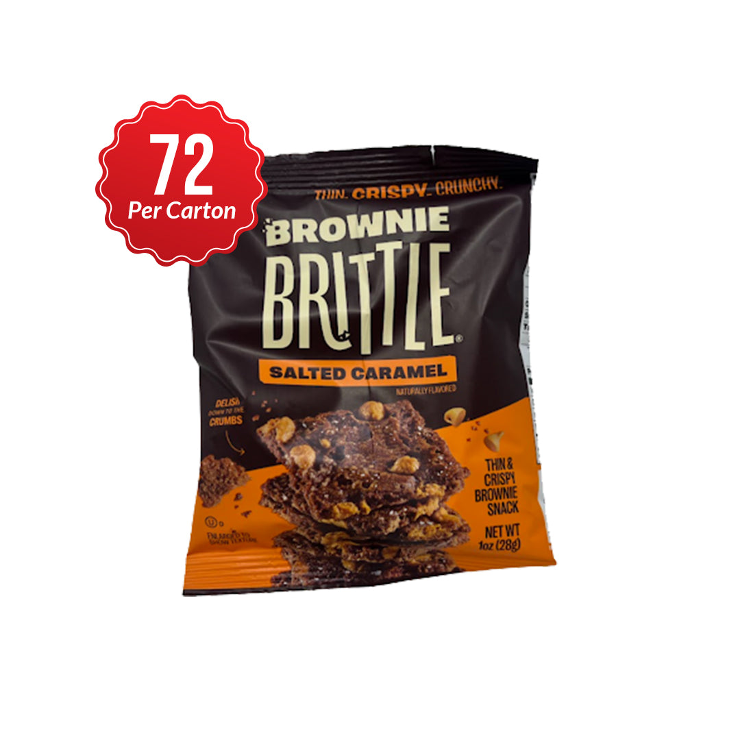 Brownie Brittle Salted Caramel (SOLD BY CASE) 72pk / Carton