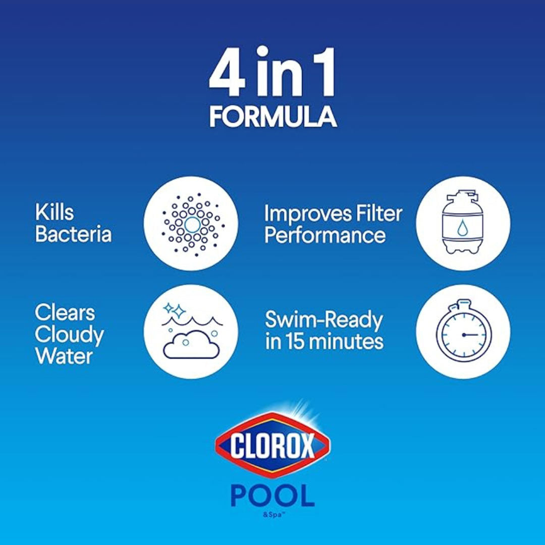 Clorox Pool Shock XtraBlue+ 1lb Bag