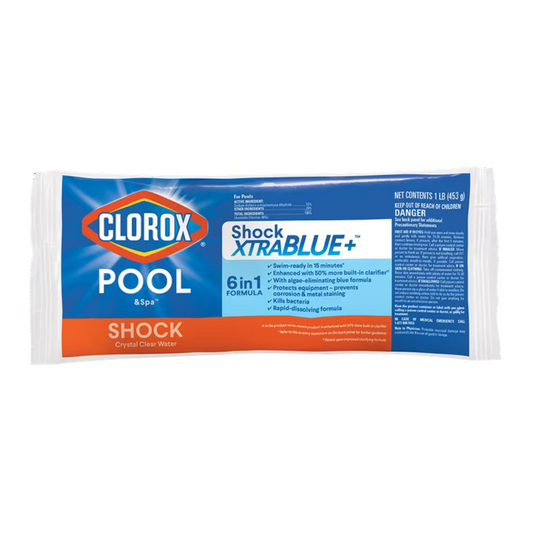 Clorox Pool Shock XtraBlue+ 1lb Bag