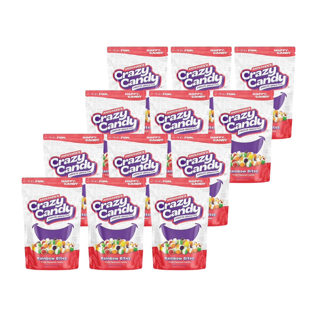 Andersen's Crazy Candy Freeze - Dried Fun 3.9 oz (SOLD BY CASE) 12/Carton