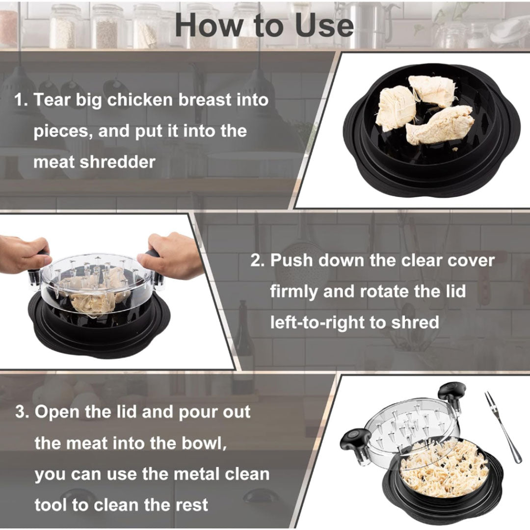 Heavy Duty Large Chicken Shredder