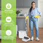 DustDockPro by CleanMattix- Premium 3-in-1 Broom, Dustpan, and Bin/Trashcan