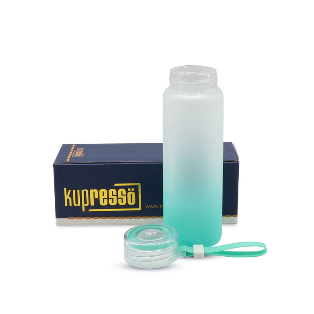 17oz Kupresso Premium Sublimation Blank Glass Water Bottle Tumbler (ONLINE ONLY)