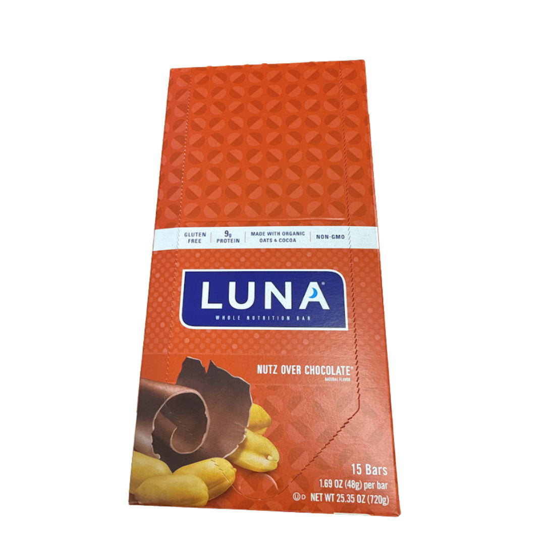 LUNA - Nutz Over Chocolate Flavor 1.69oz  (SOLD BY CASE) 15 / Case