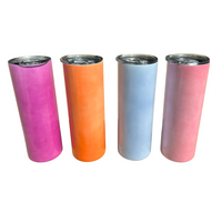 20 oz Sublimation or Laser Etch UV Sunlight/Color Changing Tumbler