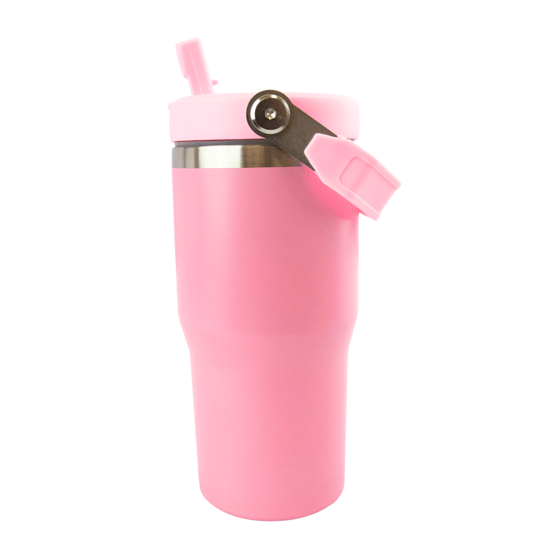 30 oz Sublimation Tumbler with Flip Lid & Handle (ONLINE ONLY)