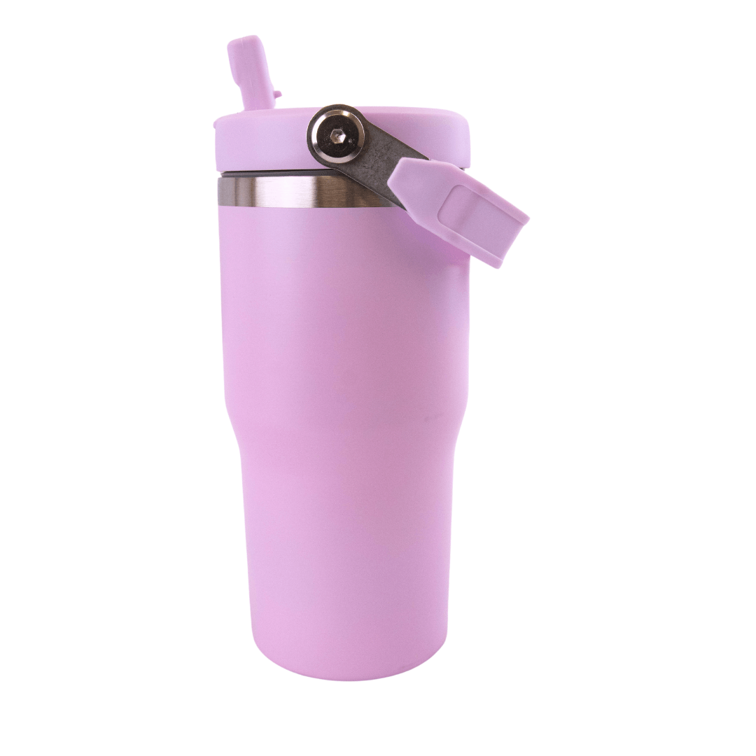 30 oz Sublimation Tumbler with Flip Lid & Handle (ONLINE ONLY)