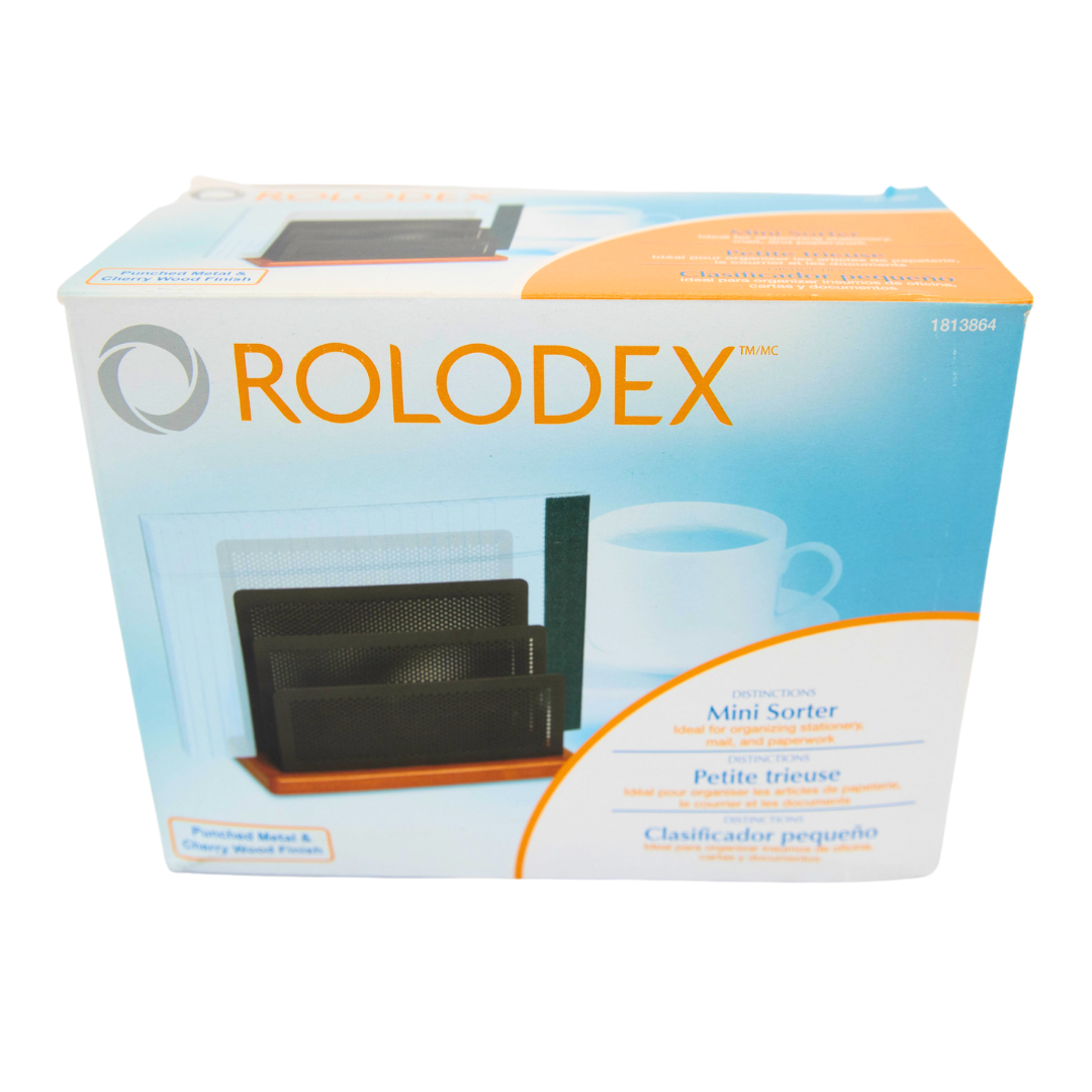 Rolodex Mini Three Section Sorter