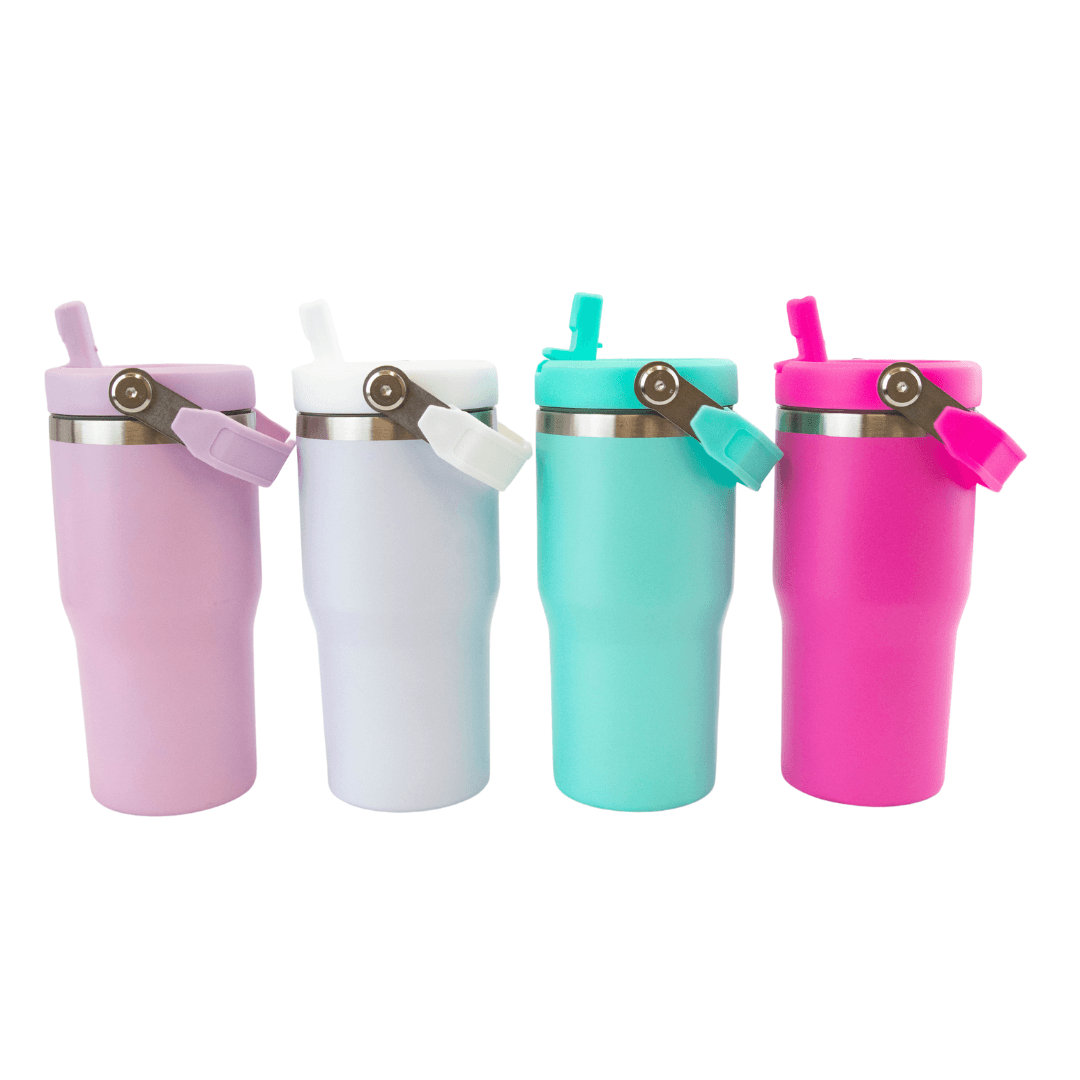 30 oz Sublimation Tumbler with Flip Lid & Handle (ONLINE ONLY)