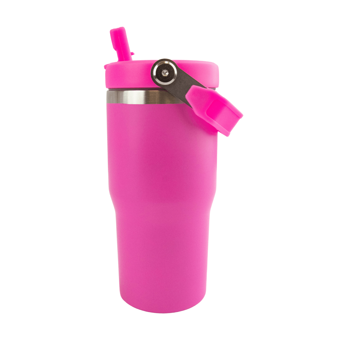 30 oz Sublimation Tumbler with Flip Lid & Handle (ONLINE ONLY)