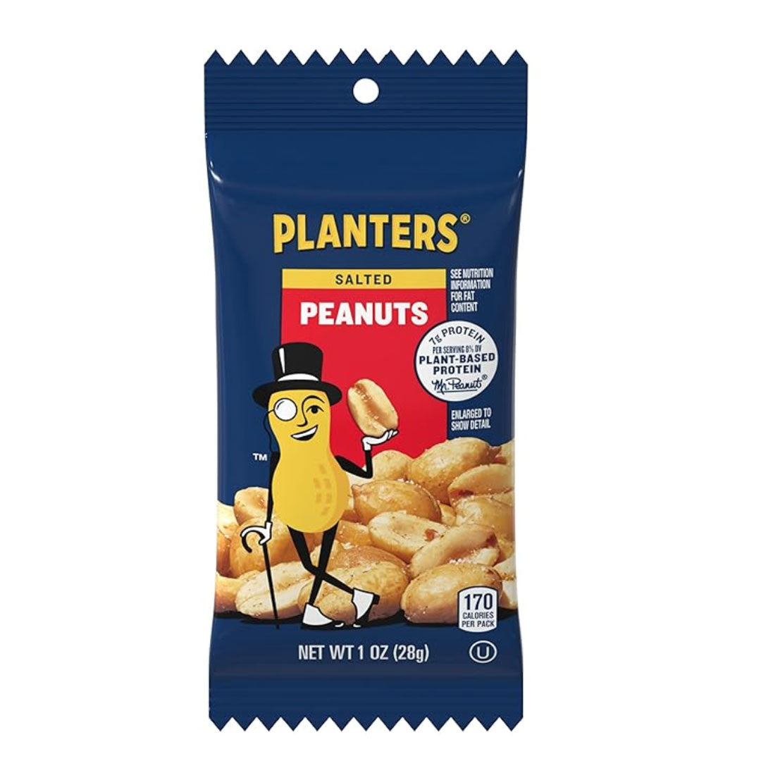 Planters Salted Peanuts (SOLD BY CASE) 24/Carton