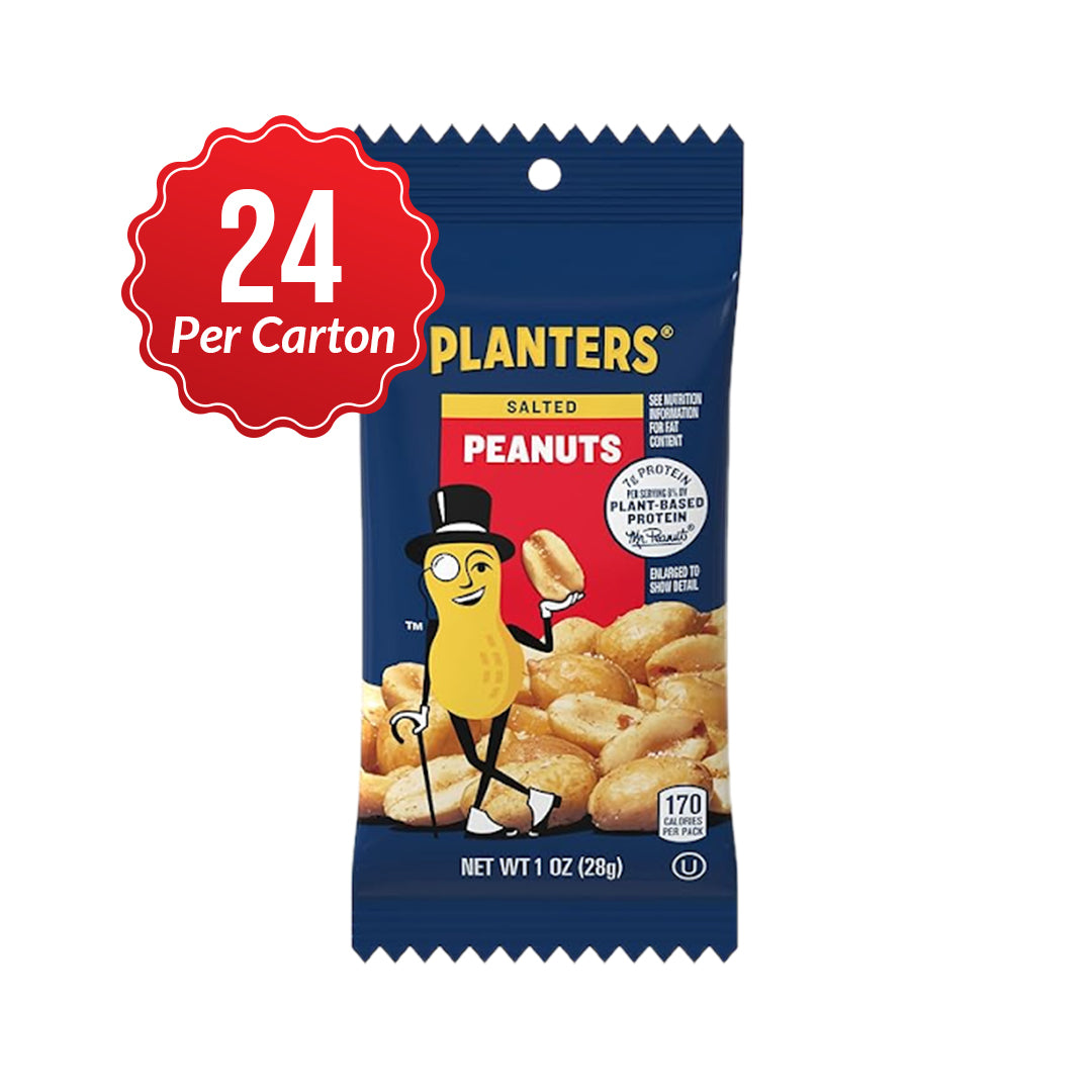 Planters Salted Peanuts (SOLD BY CASE) 24/Carton