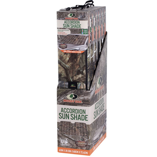Mossy Oak  Sun Shade 63in x 28.5in (SOLD BY CASE) 5/ Carton