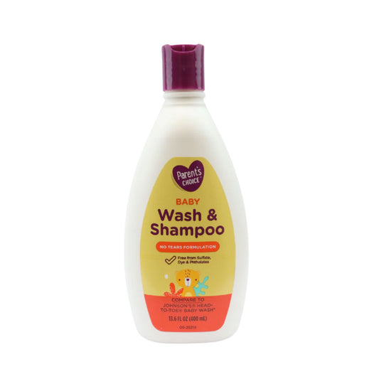 Parent's Choice Baby Wash & Shampoo 13.6 Oz