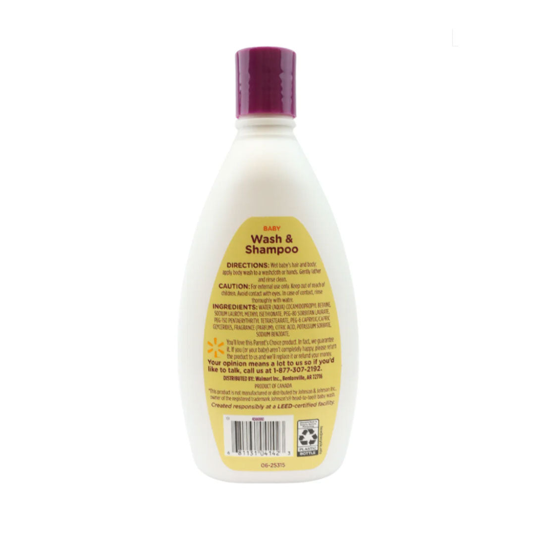Parent's Choice Baby Wash & Shampoo 13.6 Oz