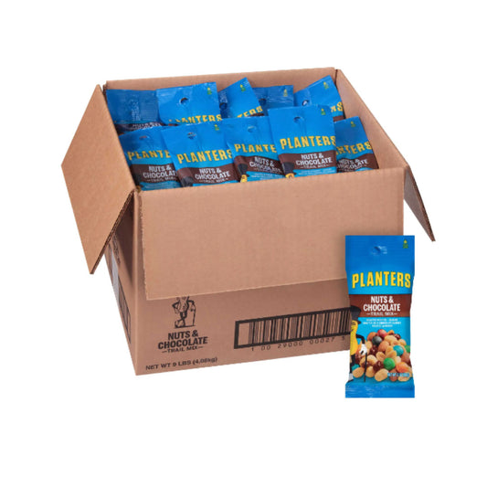 Planters Trail Mix Snack Nuts And Chocolate 2 oz (SOLD BY CASE) 72 / carton