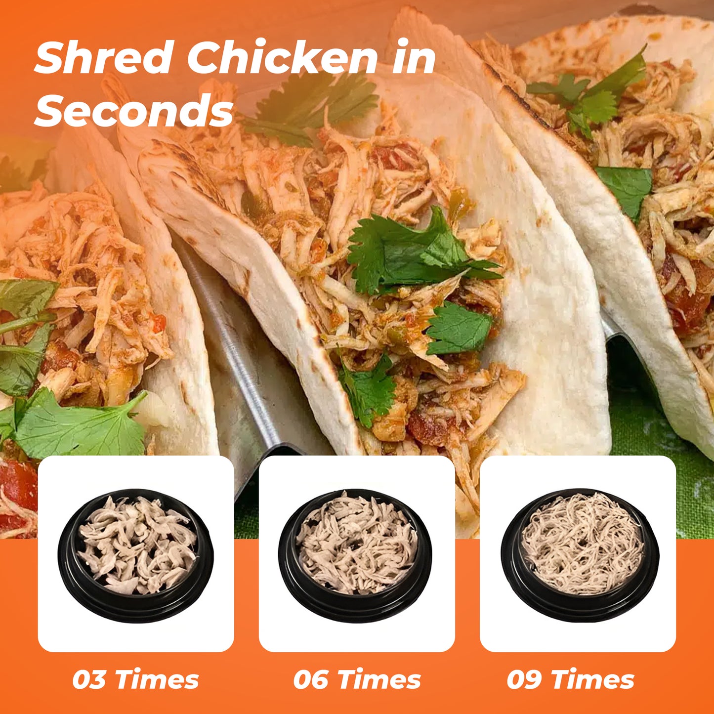 Heavy Duty Large Chicken Shredder