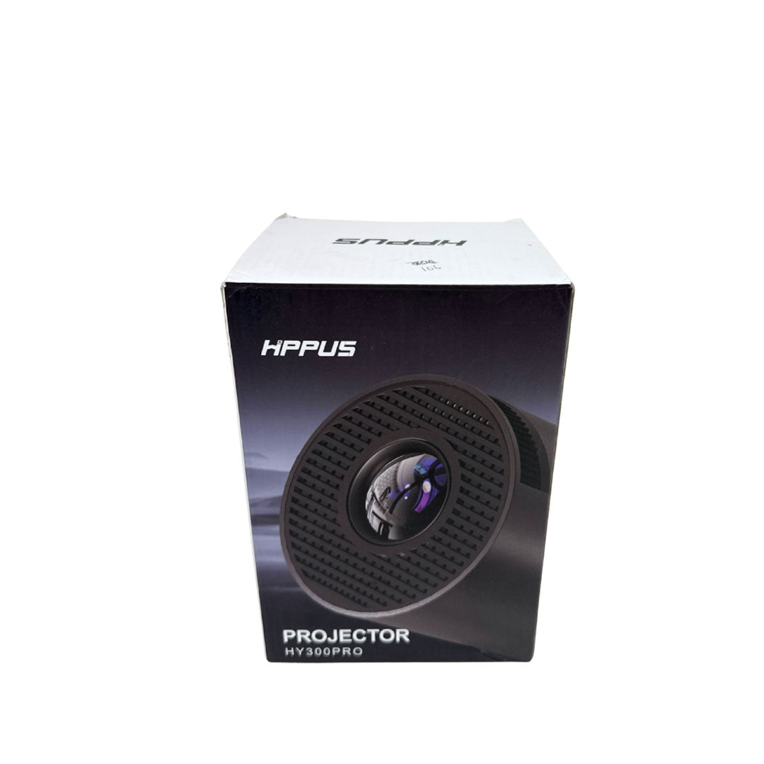 HIPPUS Smart Mini Portable Projector HY300 Pro ( ONLINE ONLY)
