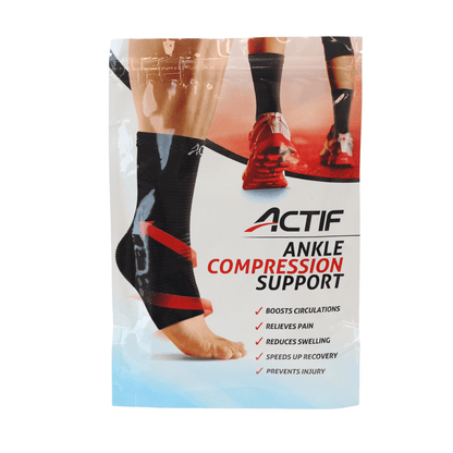 ACTIF Ankle Compression Support, Small Medium and Large