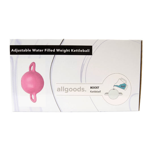 Allgoods Adjustable Pink Water Filled Weight Kettlebell