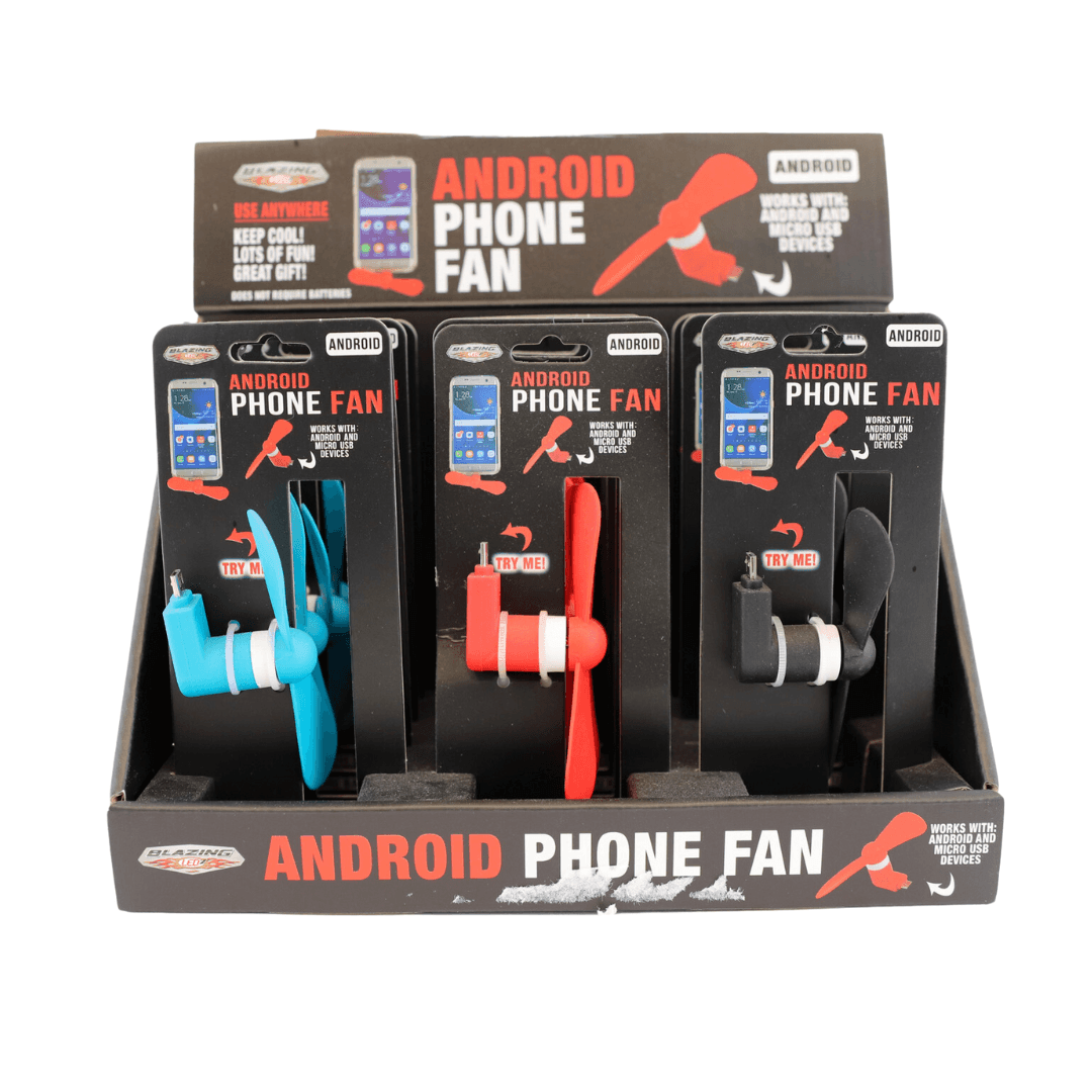 Android Micro USB Fan Assorted Colors**RANDOM** Selection