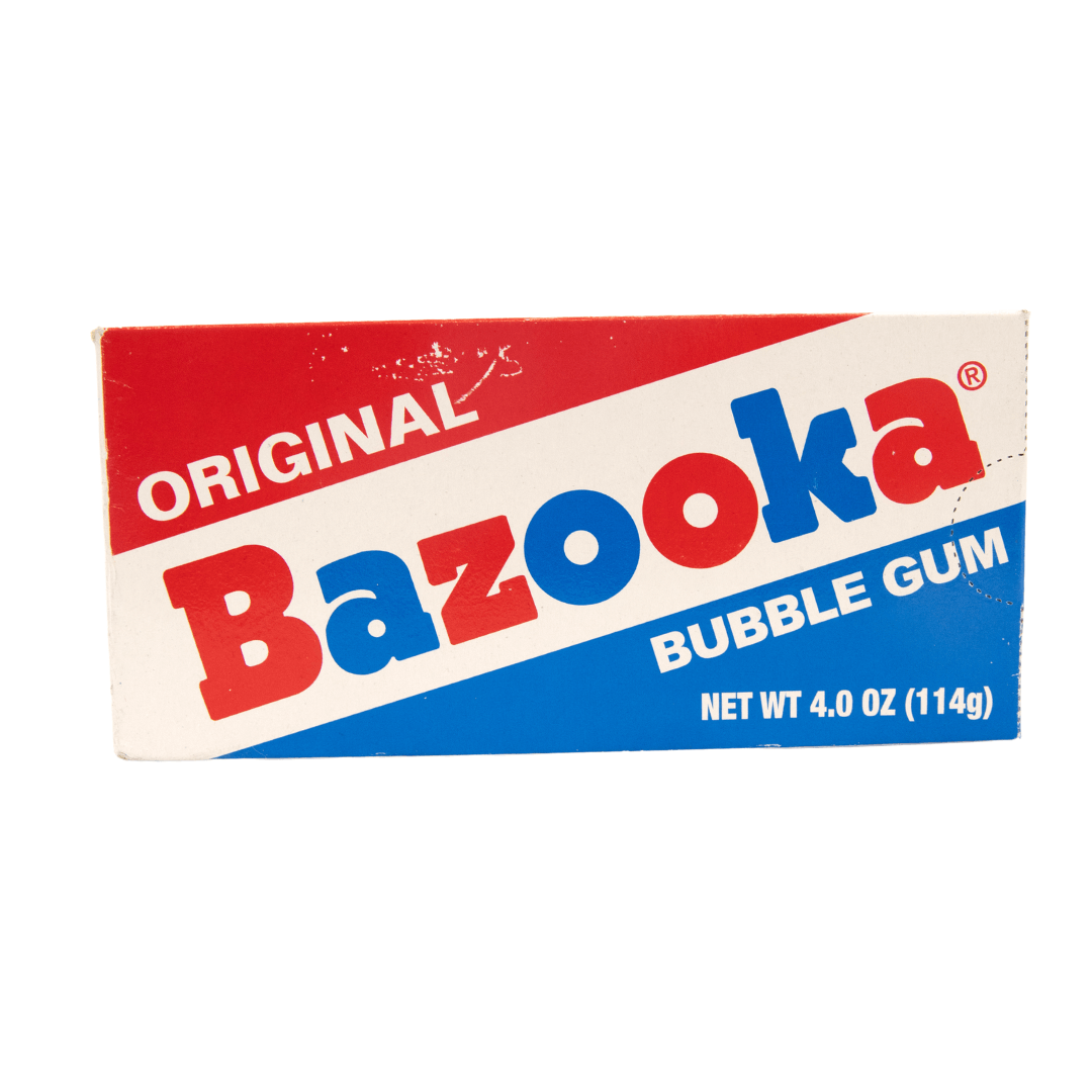 Bazooka Bubble Gum 4oz-BEST BY 07/13/25