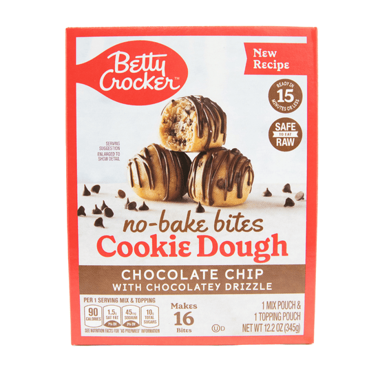 Betty Crocker No Bake Cookie Dough Bites-BEST BY 02/01/24