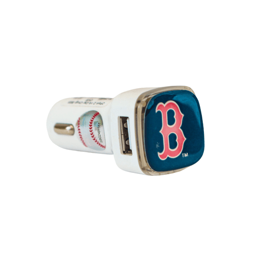 Boston Red Sox 2 Port 2.1 AMP Light Up Car Cell Phone Charger