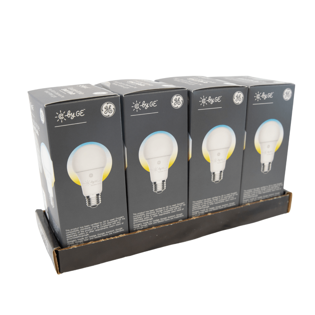 C by GE Tunable LED A19 White Smart Light Bulb