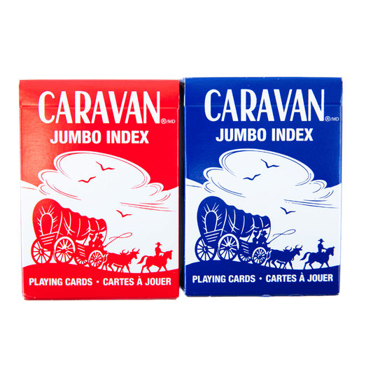 Caravan Playing Cards Red or Blue *RANDOM ASSORTMENT*