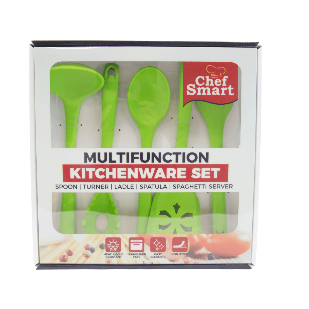 Chef Smart Silicone Kitchenware Set **RANDOM** Assorted Colors