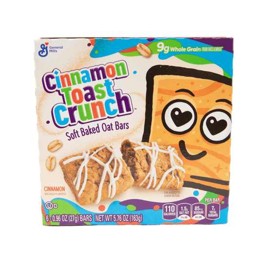 Cinnamon Toast Crunch Soft Oat Bars 6 Count-BEST BY 03/23/24