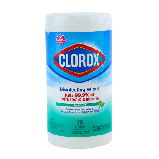 Clorox Disinfecting Fresh Scent Wipes 75 Count