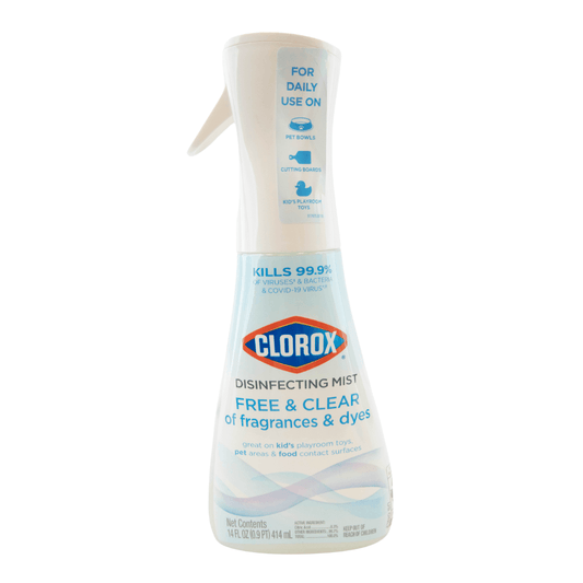 Clorox Free and Clear Disinfecting Mist 14oz