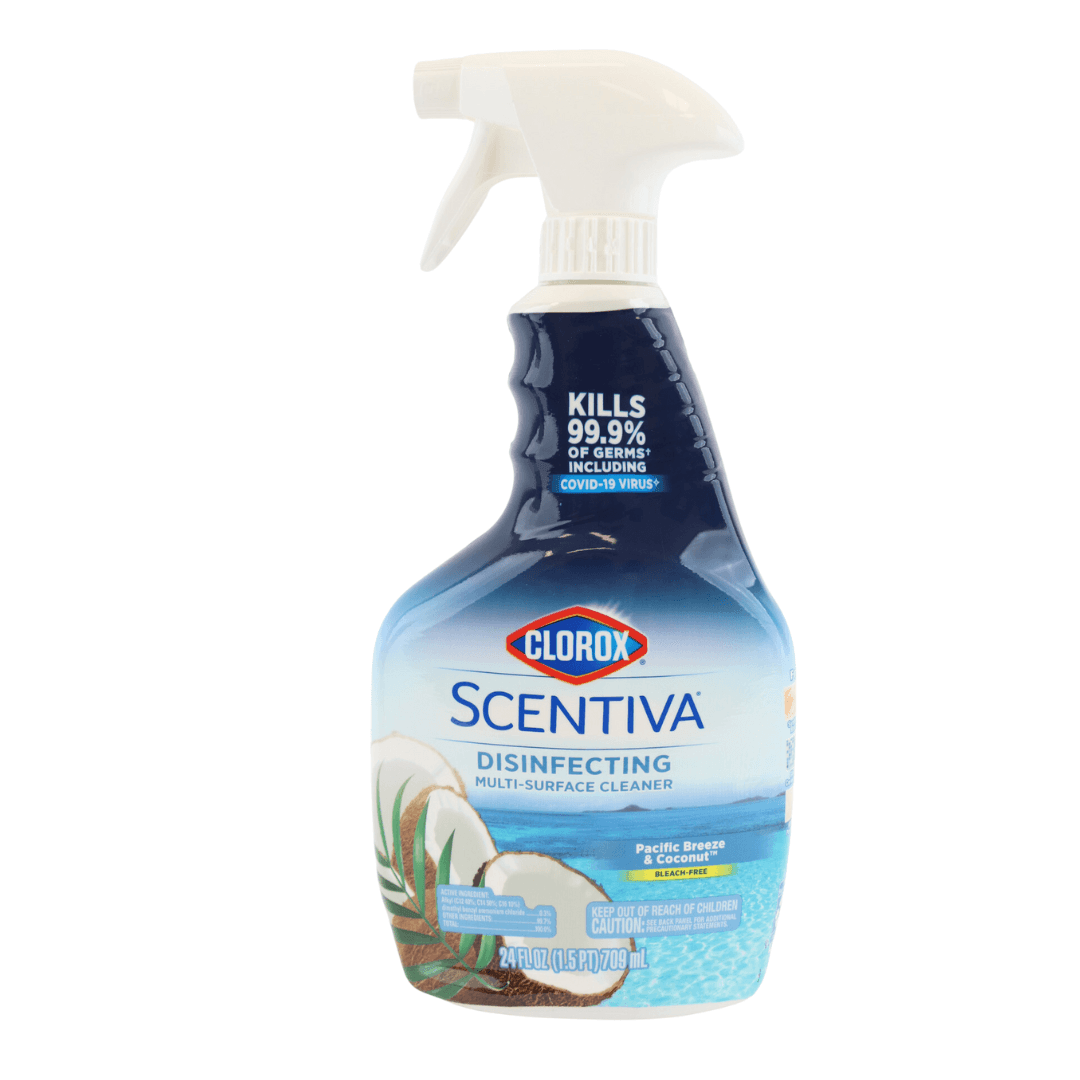 Clorox Scentiva Disinfect Multi Surface Cleaner Pacific Breeze 24oz