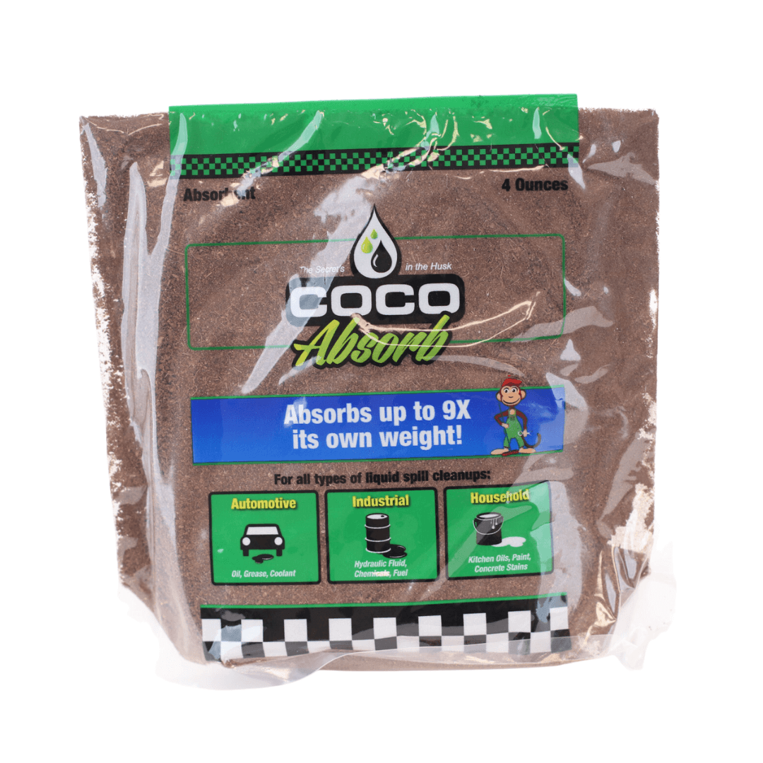 Coco Absorb Liquid Spill Absorb Bag for Industrial & Household 4oz