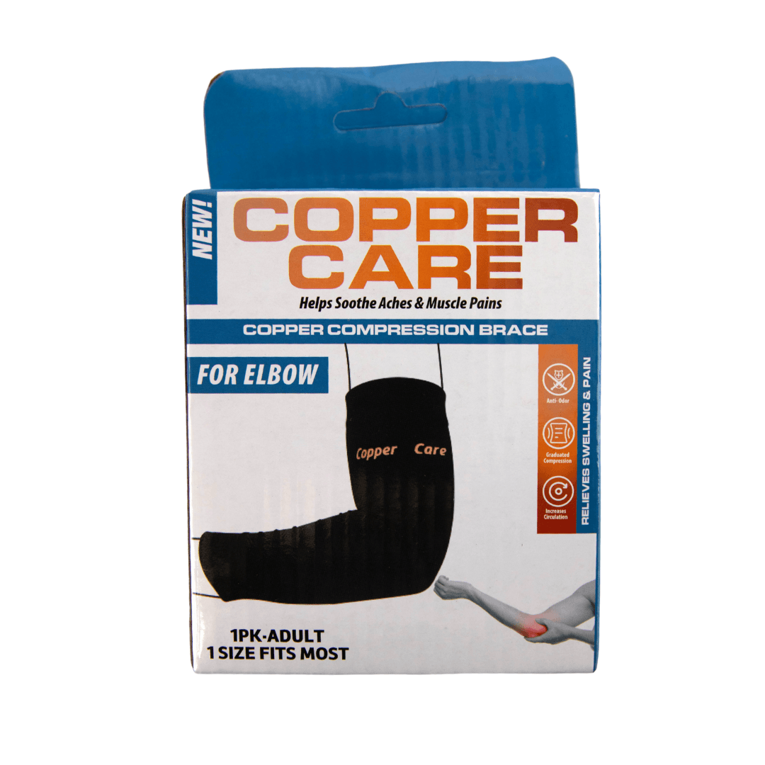 Copper Care Compression Braces Ankle, Knee, Elbow Assortment