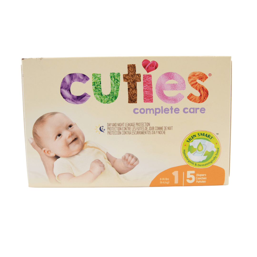 Cuties Baby Diapers 5 Count