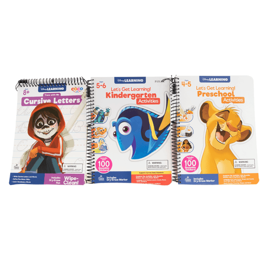 Disney Learning Activity Books for a Variety of Ages