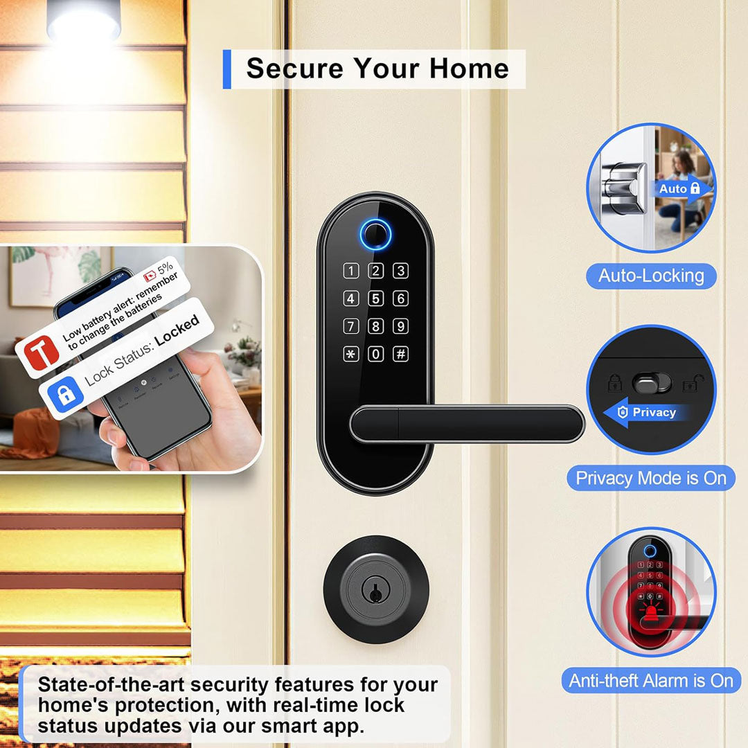 Sifely Touchscreen, Keyless Door Lock (ONLINE ONLY)