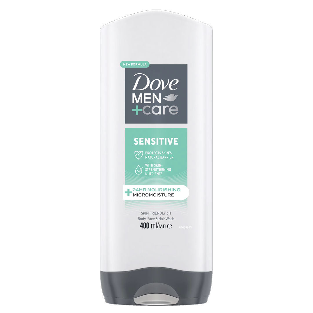 Dove Men + Care Sensitive Men´s (3 in 1 Shower Gel) 400 mL