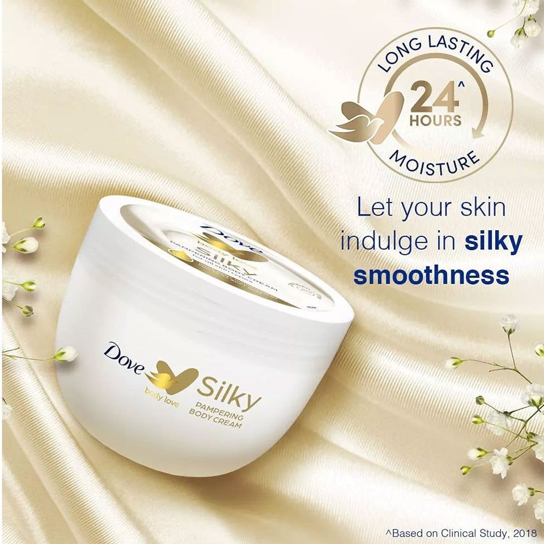 Dove Body Love Silky Cream, 10.1 oz