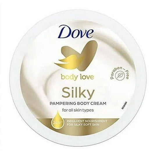Dove Body Love Silky Cream, 10.1 oz